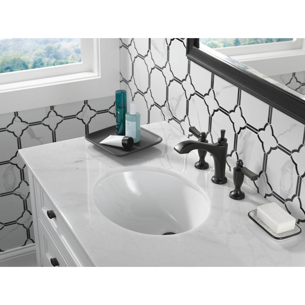 Delta Dorval Two Handle Widespread Bathroom Faucet - 3556