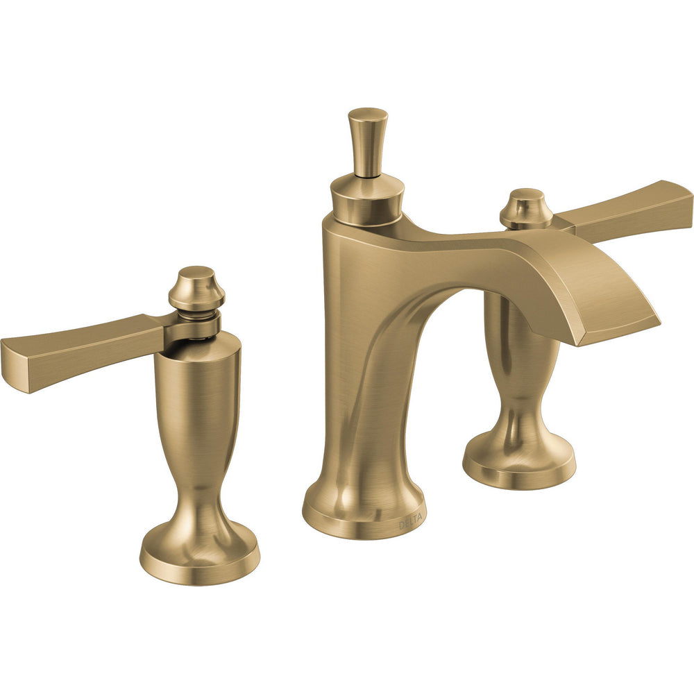Delta Dorval Two Handle Widespread Bathroom Faucet - 3556