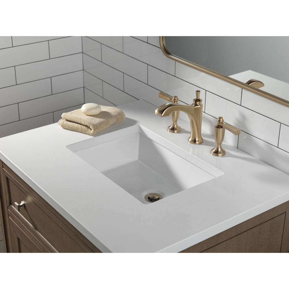 Delta Dorval Two Handle Widespread Bathroom Faucet - 3556