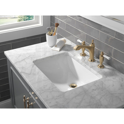 Delta Dorval Two Handle Widespread Bathroom Faucet - 3556