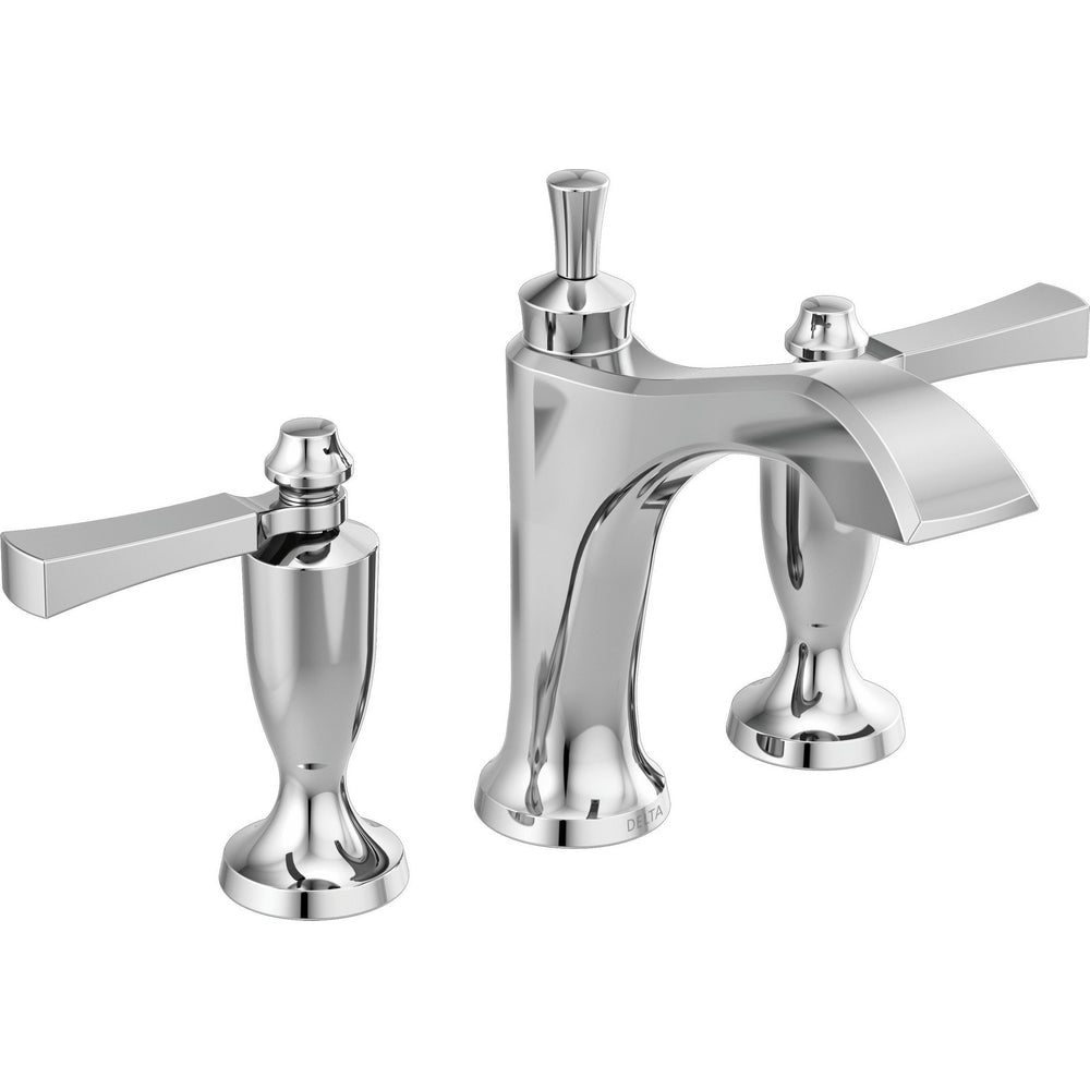 Delta Dorval Two Handle Widespread Bathroom Faucet - 3556