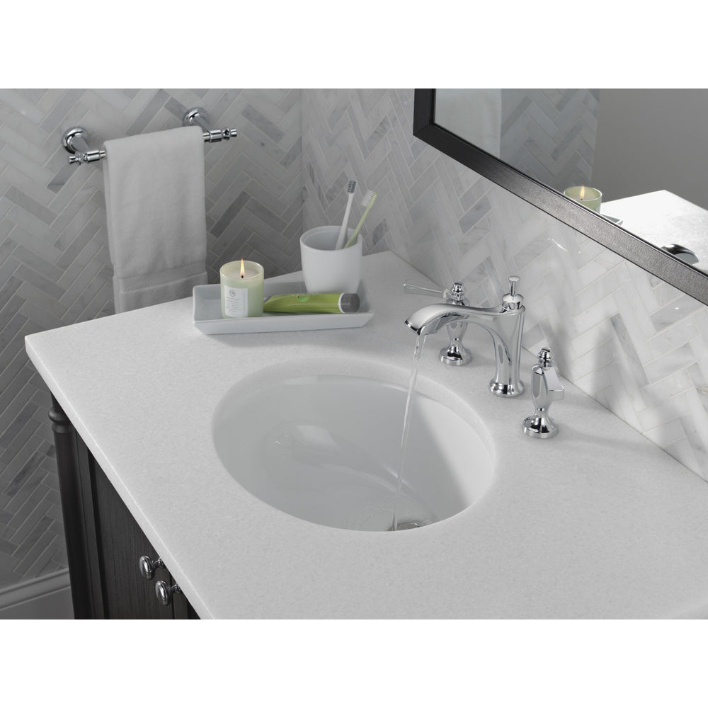 Delta Dorval Two Handle Widespread Bathroom Faucet - 3556