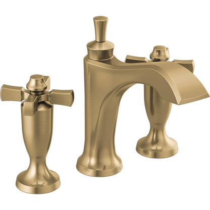 Delta Dorval Two Handle Widespread Bathroom Faucet - 3557