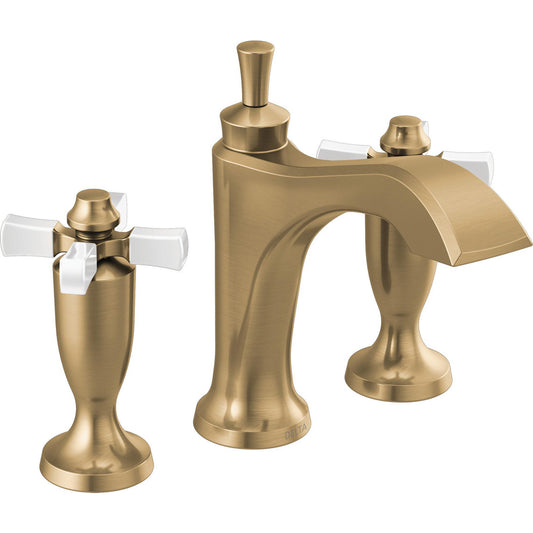 Delta Dorval Two Handle Widespread Bathroom Faucet - 3557