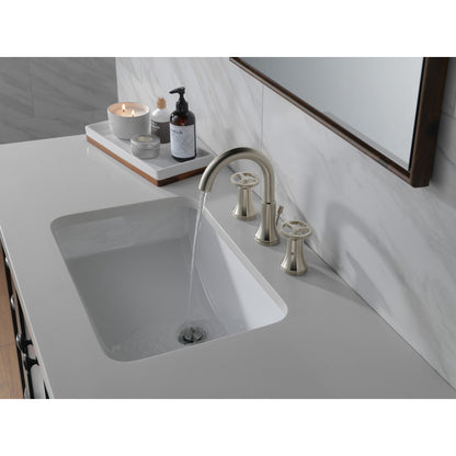 Delta Trinsic Two Handle Widespread Bathroom Faucet - 3558