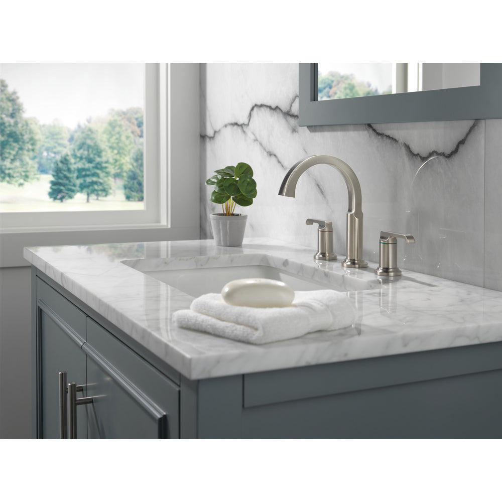 Delta Tetra Two Handle Widespread Bathroom Faucet - 35588