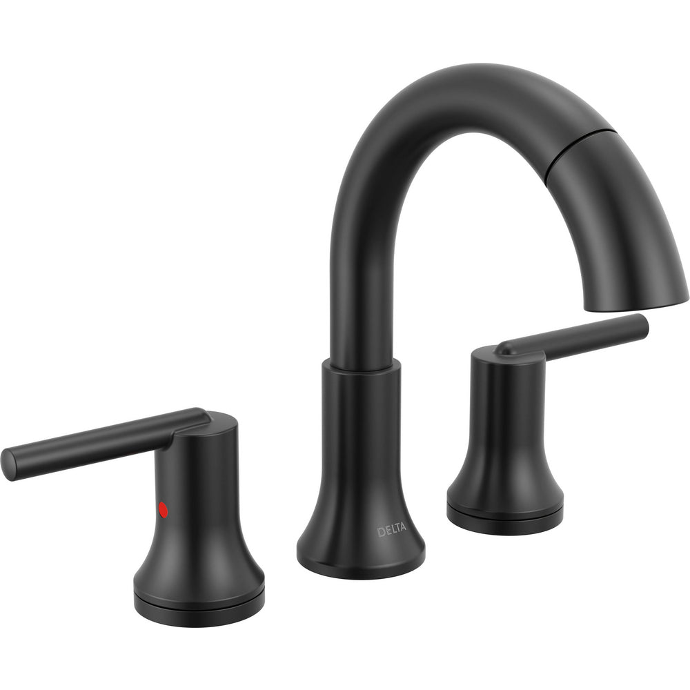 Delta Trinsic Two Handle Widespread Pull Down Bathroom Faucet - 3559-PD-DST