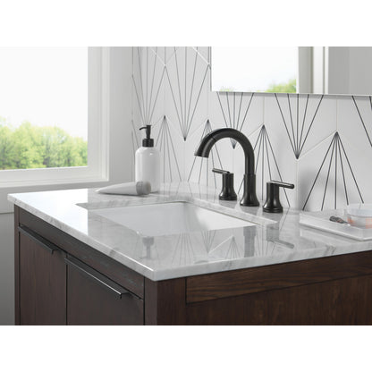 Delta Trinsic Two Handle Widespread Pull Down Bathroom Faucet - 3559-PD-DST