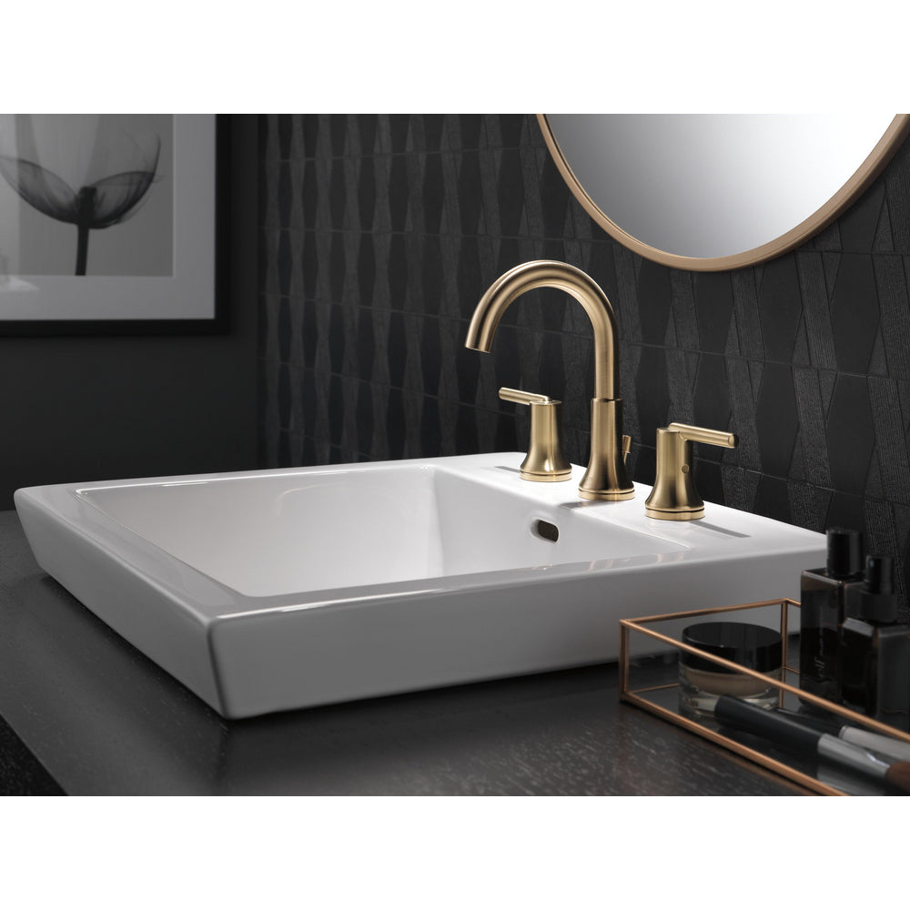 Delta Trinsic Two Handle Widespread Bathroom Faucet - 3559-MPU-DST