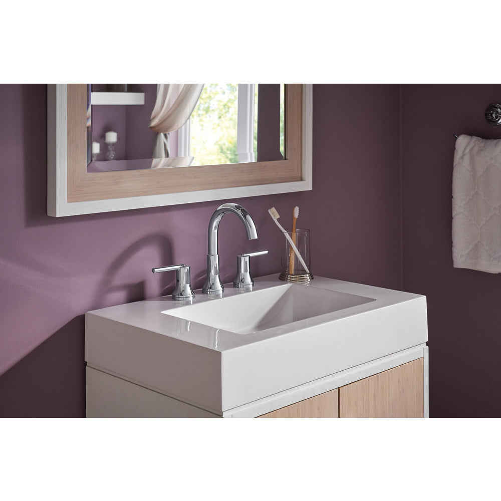 Delta Trinsic Two Handle Widespread Bathroom Faucet - 3559-MPU-DST