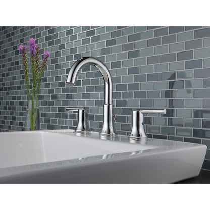 Delta Trinsic Two Handle Widespread Bathroom Faucet - 3559-MPU-DST
