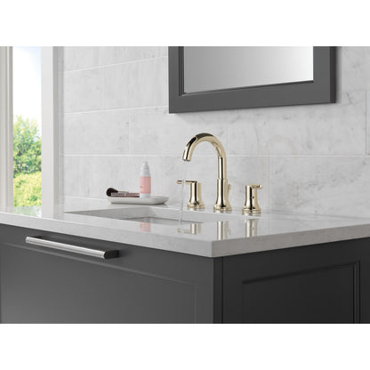 Delta Trinsic Two Handle Widespread Bathroom Faucet - 3559-MPU-DST