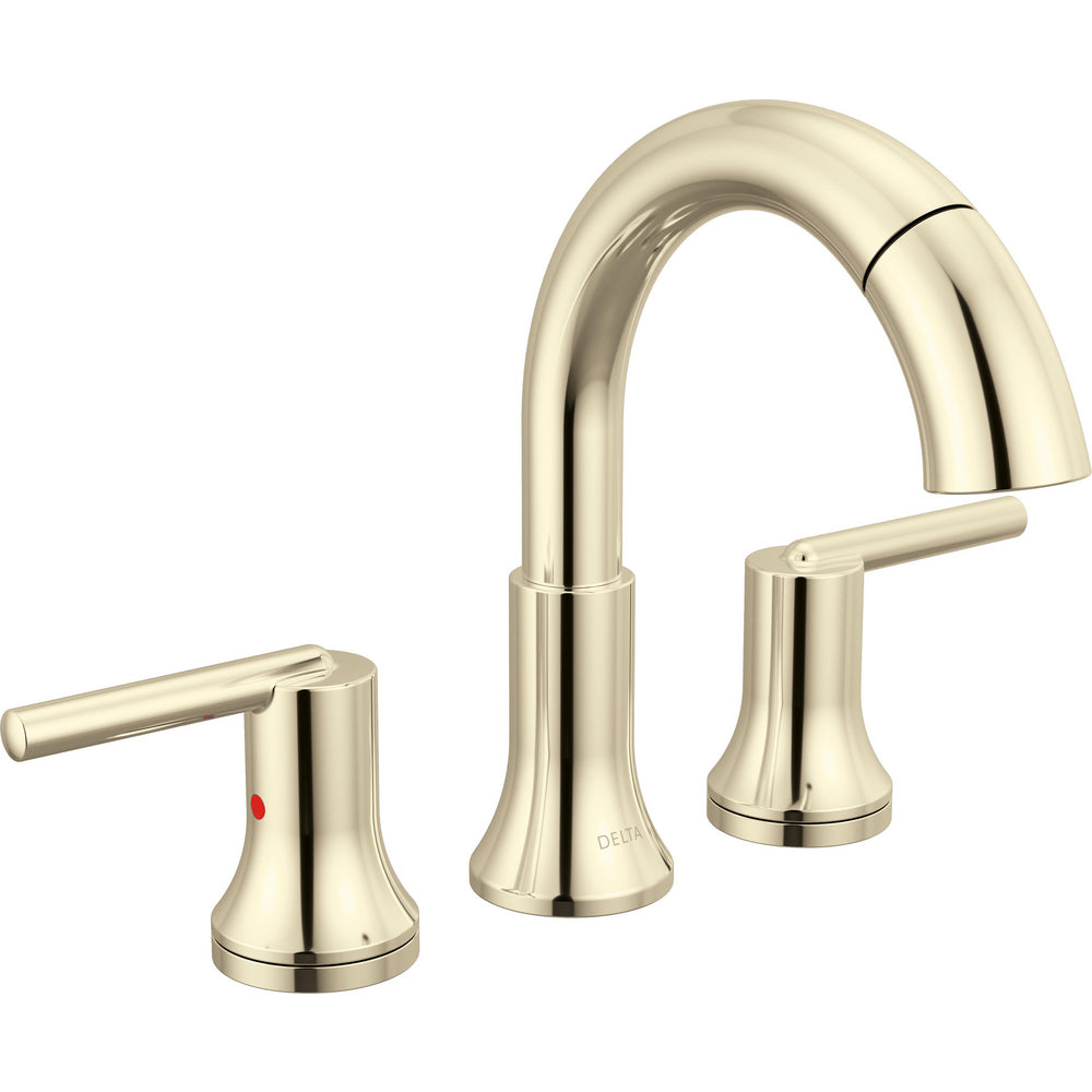 Delta Trinsic Two Handle Widespread Pull Down Bathroom Faucet - 3559-PD-DST