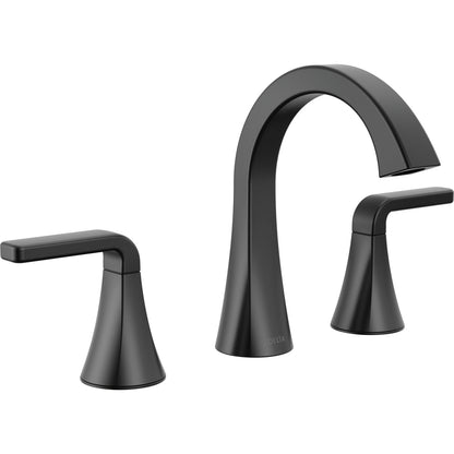 Delta Lineax Widespread Matte Black