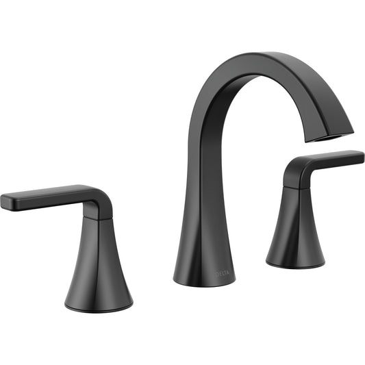 Delta Lineax Widespread Matte Black