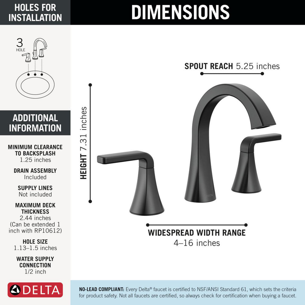 Delta Lineax specifications