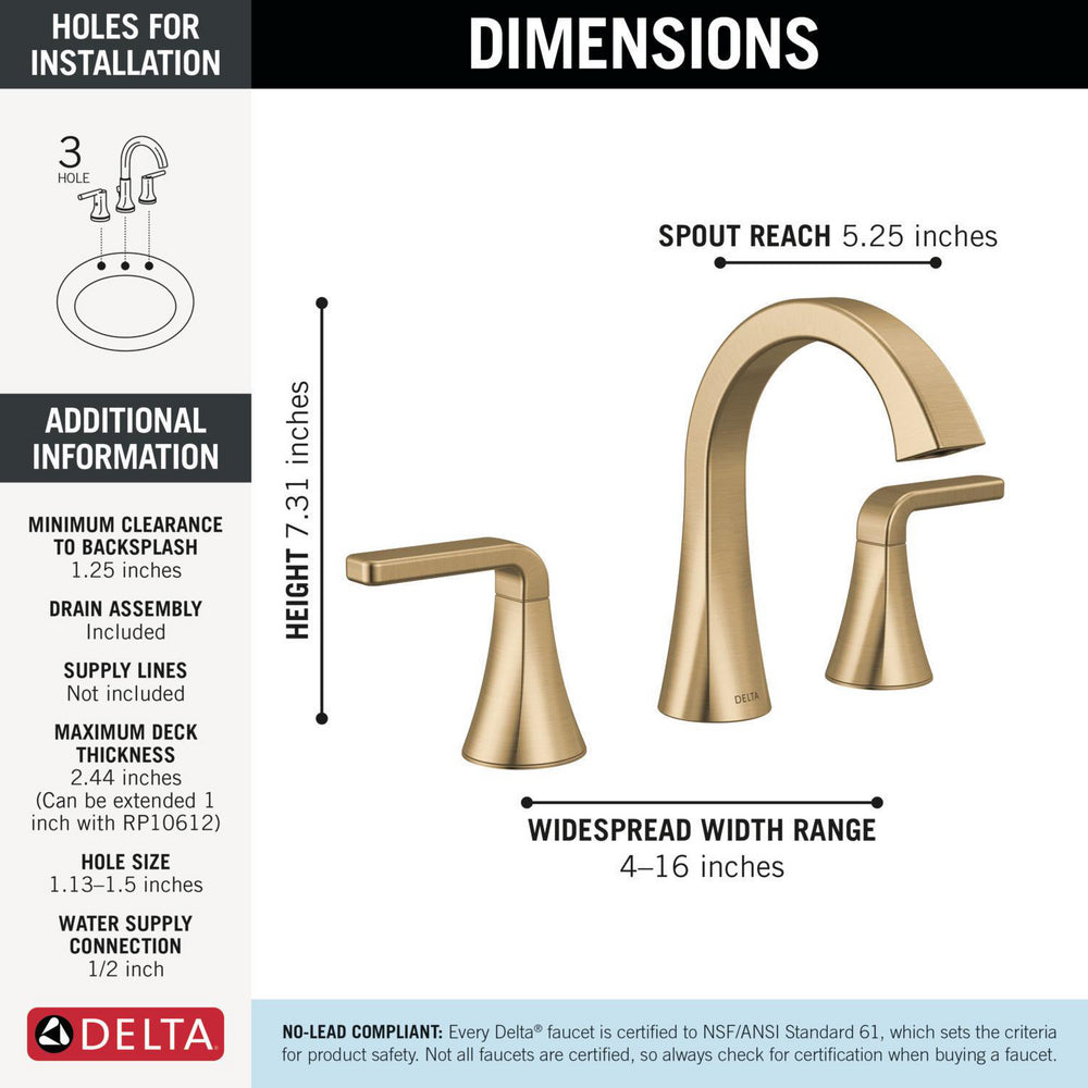 Delta Lineax specifications