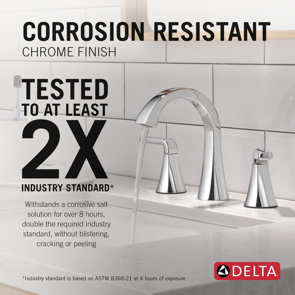 Delta corrosion-resistant finish