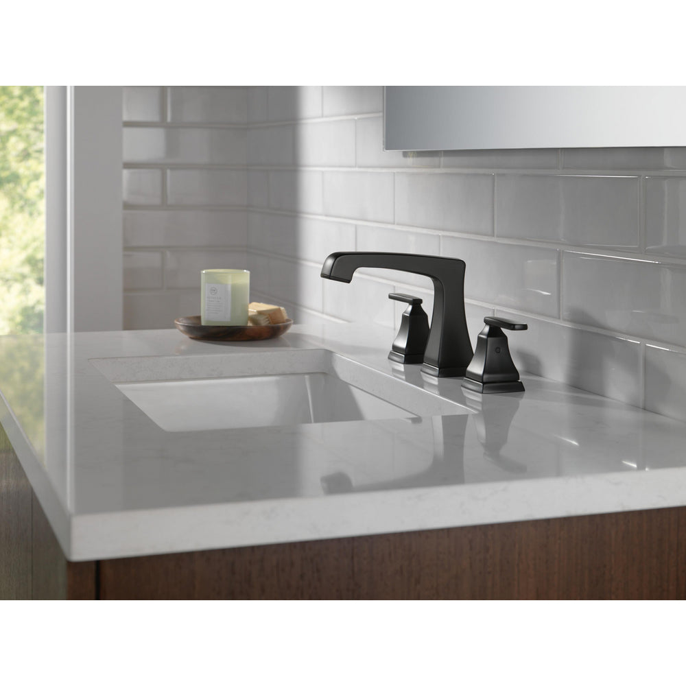 Delta Ashlyn Two Handle Widespread Lavatory Faucet - Metal Pop-Up - 3564