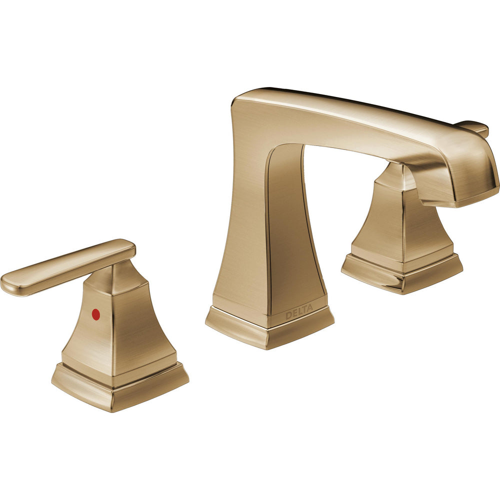 Delta Ashlyn Two Handle Widespread Lavatory Faucet - Metal Pop-Up - 3564