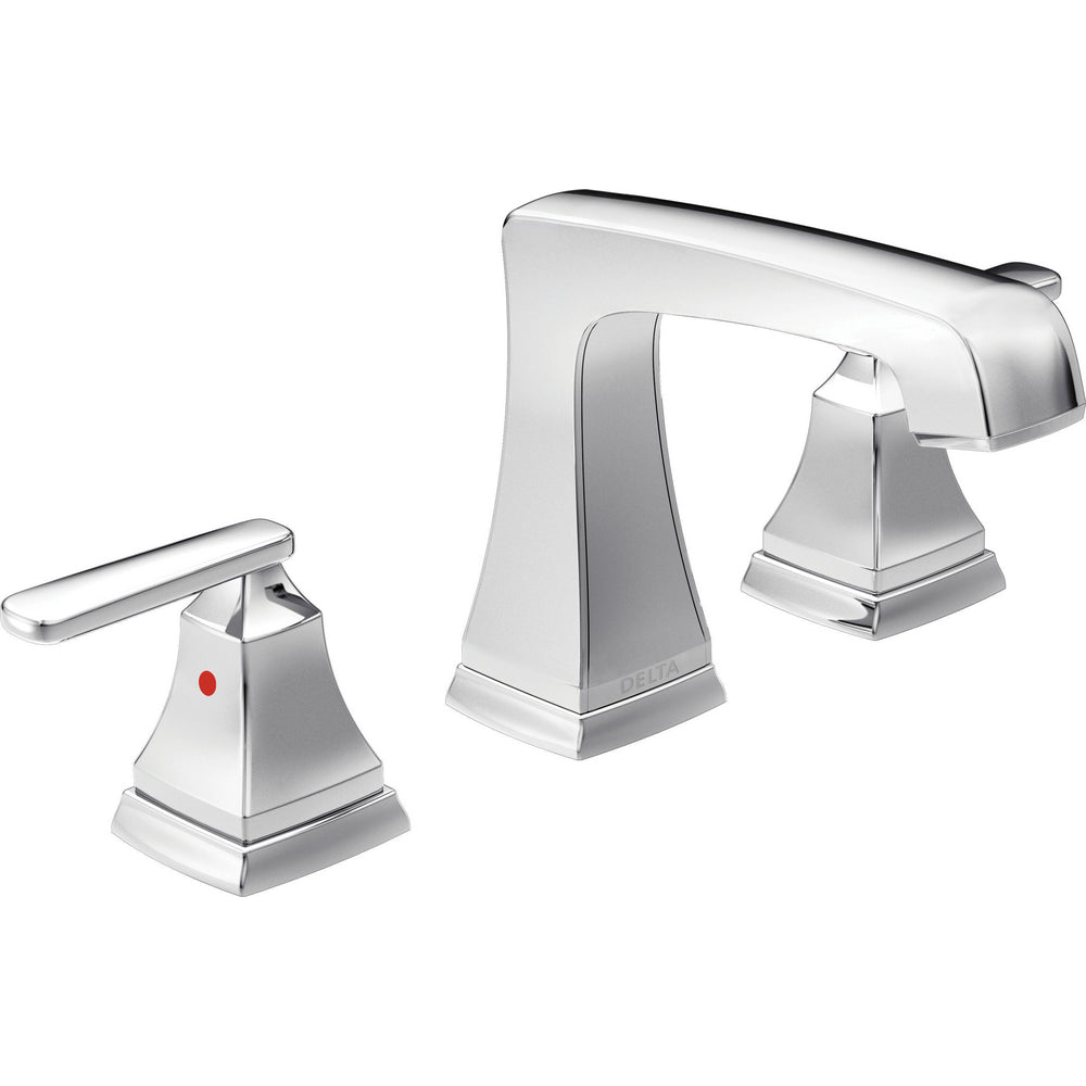 Delta Ashlyn Two Handle Widespread Lavatory Faucet - Metal Pop-Up - 3564