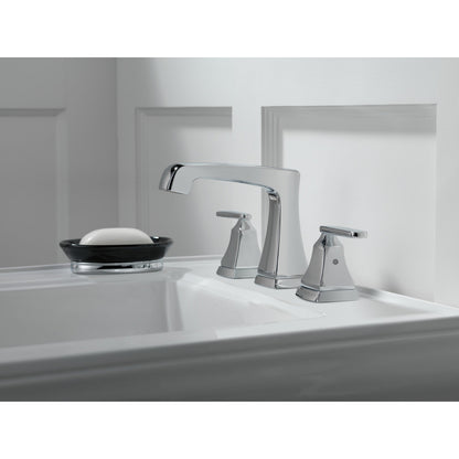 Delta Ashlyn Two Handle Widespread Lavatory Faucet - Metal Pop-Up - 3564