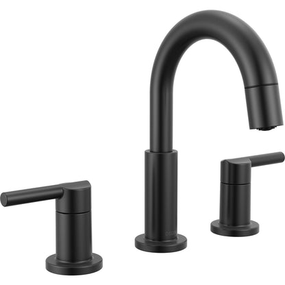 Delta Nicoli Two Handle Widespread Pull-Down Bathroom Faucet - 35749LF