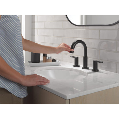 Delta Nicoli Two Handle Widespread Pull-Down Bathroom Faucet - 35749LF