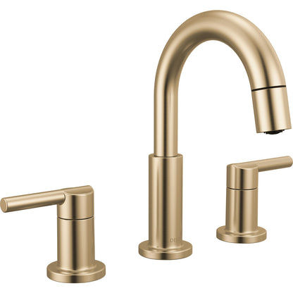 Delta Nicoli Two Handle Widespread Pull-Down Bathroom Faucet - 35749LF