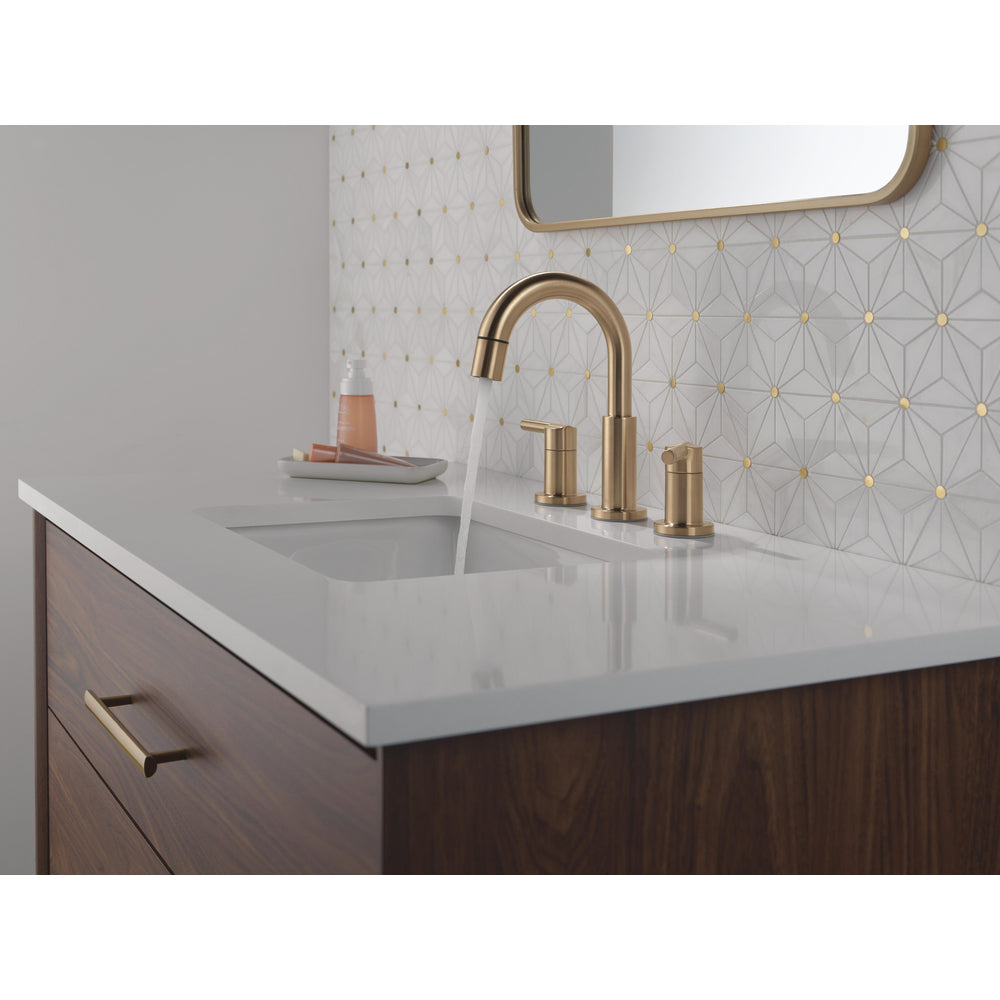 Delta Nicoli Two Handle Widespread Pull-Down Bathroom Faucet - 35749LF