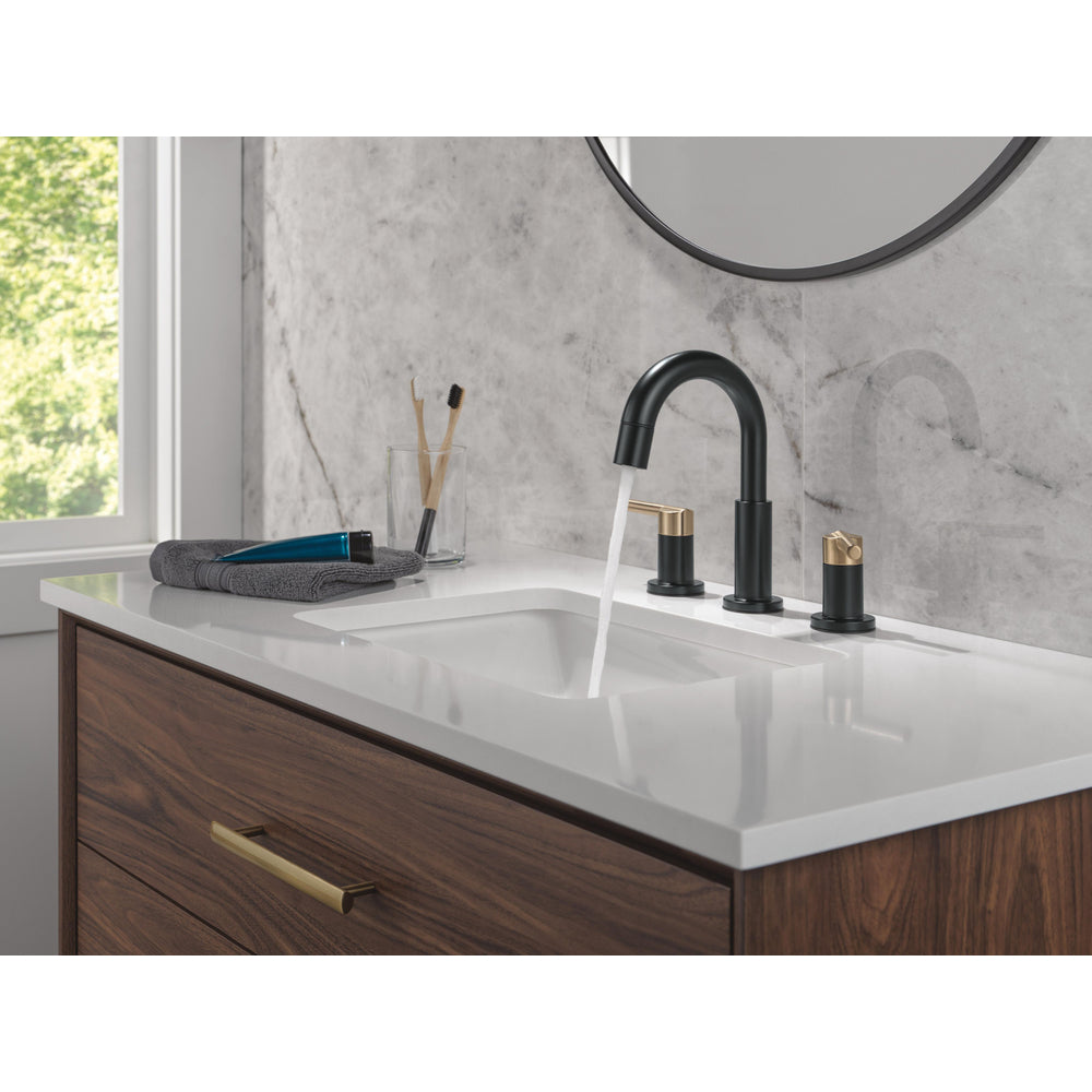 Delta Nicoli Two Handle Widespread Pull-Down Bathroom Faucet - 35749LF