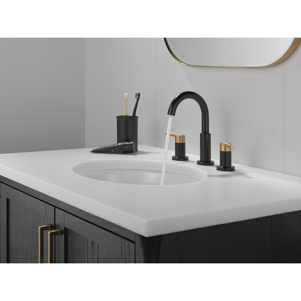 Delta Nicoli Two Handle Widespread Bathroom Faucet - 35749LF