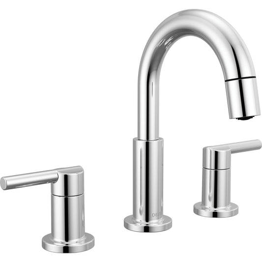 Delta Nicoli Two Handle Widespread Pull-Down Bathroom Faucet - 35749LF