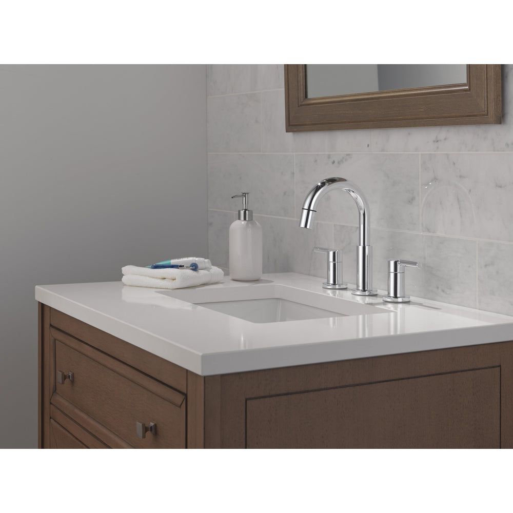 Delta Nicoli Two Handle Widespread Pull-Down Bathroom Faucet - 35749LF