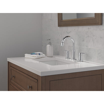 Delta Nicoli Two Handle Widespread Pull-Down Bathroom Faucet - 35749LF