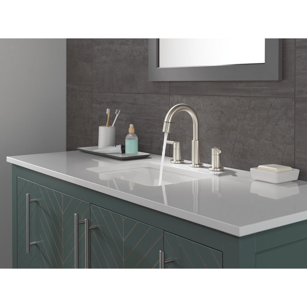 Delta Nicoli Two Handle Widespread Pull-Down Bathroom Faucet - 35749LF