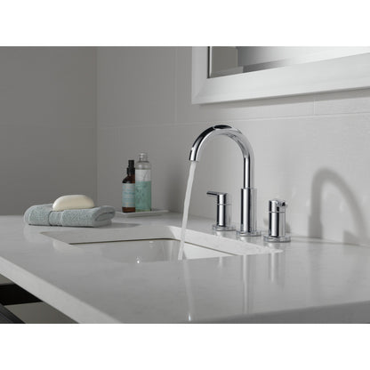 Delta Nicoli Two Handle Widespread Bathroom Faucet - 35749LF