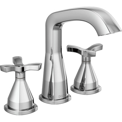 Robinet de lavabo écarté Delta Stryke avec poignées en croix - 357766