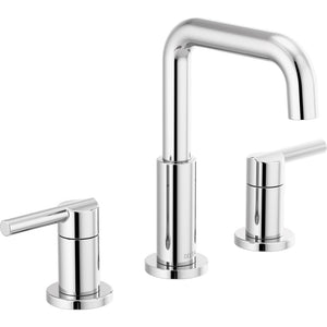 Robinet de salle de bain Delta Nicoli à deux poignées et entraxe large - 35849LF
