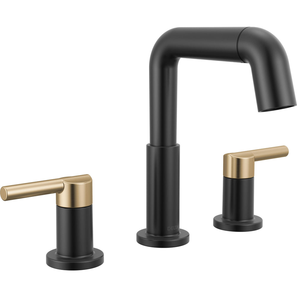 Delta Nicoli Two Handle Widespread Pull-Down Bathroom Faucet