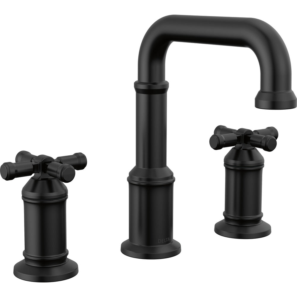 Robinet de salle de bain Delta Broderick à deux poignées et entraxe large - 3587