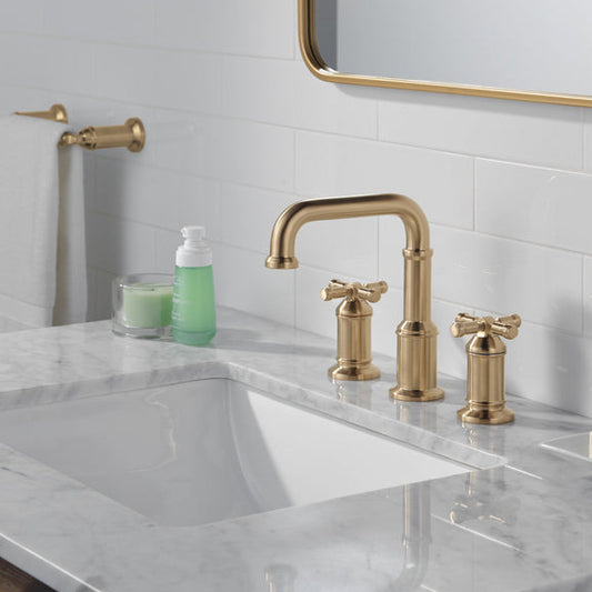 Delta Broderick Two Handle Widespread Bathroom Faucet - 3587