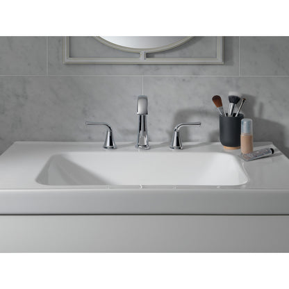 Delta Larkin Two Handle Widespread Bathroom Faucet - 35890LF