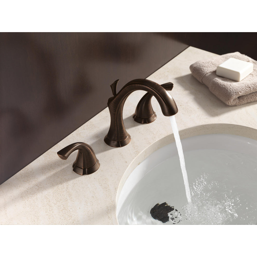 Delta Addison Two Handle Widespread Bathroom Faucet - 3592LF