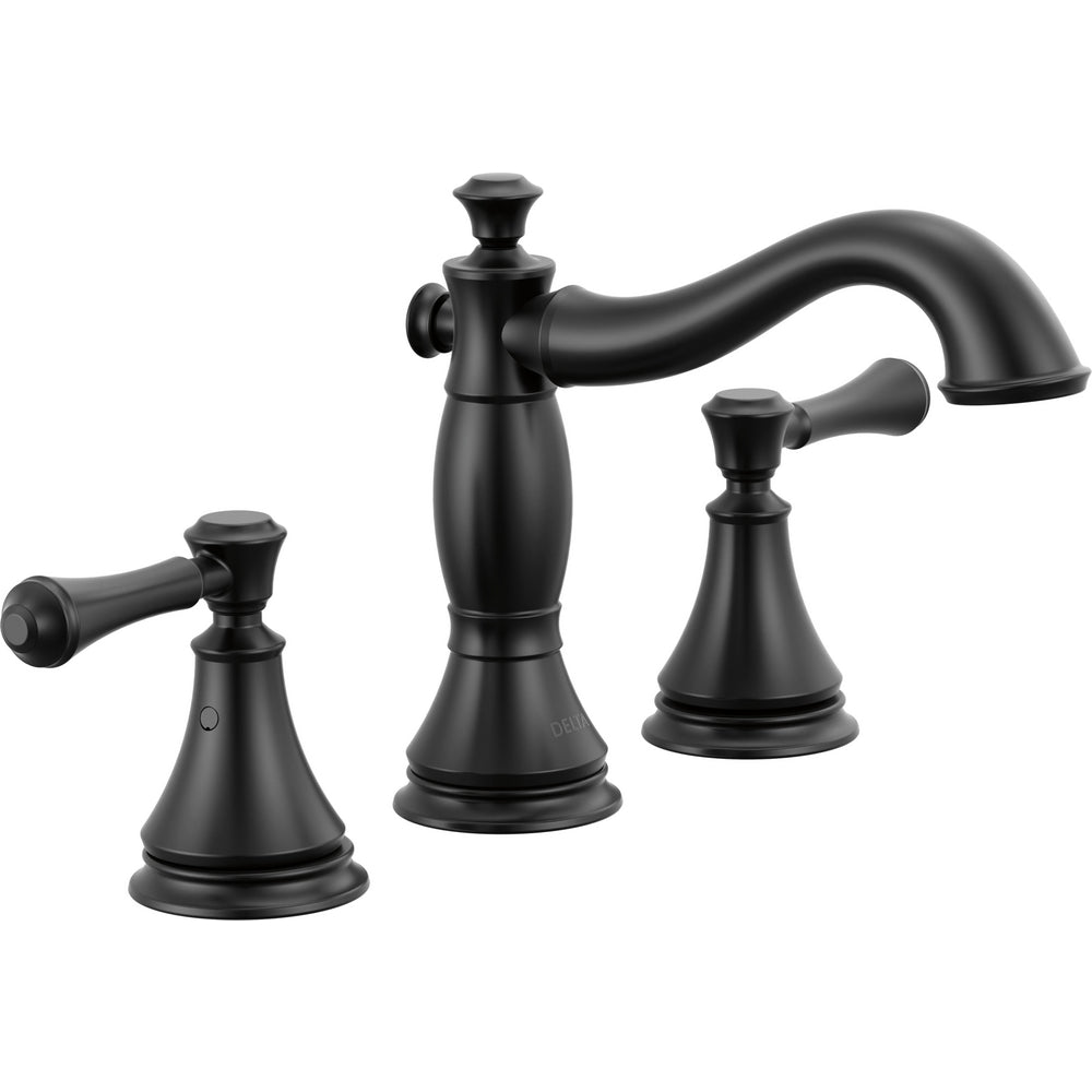Delta Cassidy Two-Handle Widespread Matte Black