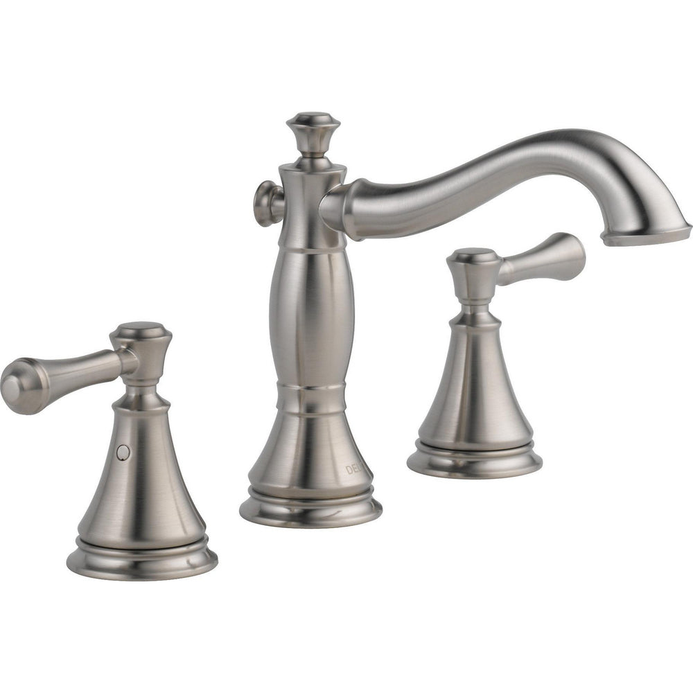 Robinet de salle de bain Delta Cassidy à deux poignées et entraxe large - 3597LF