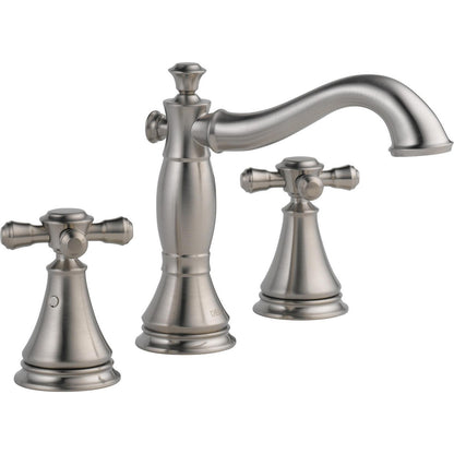Robinet de salle de bain Delta Cassidy deux poignées entraxe large – Sans les poignées – 3597LF