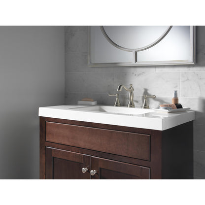 Robinet de salle de bain Delta Cassidy à deux poignées et entraxe large - 3597LF