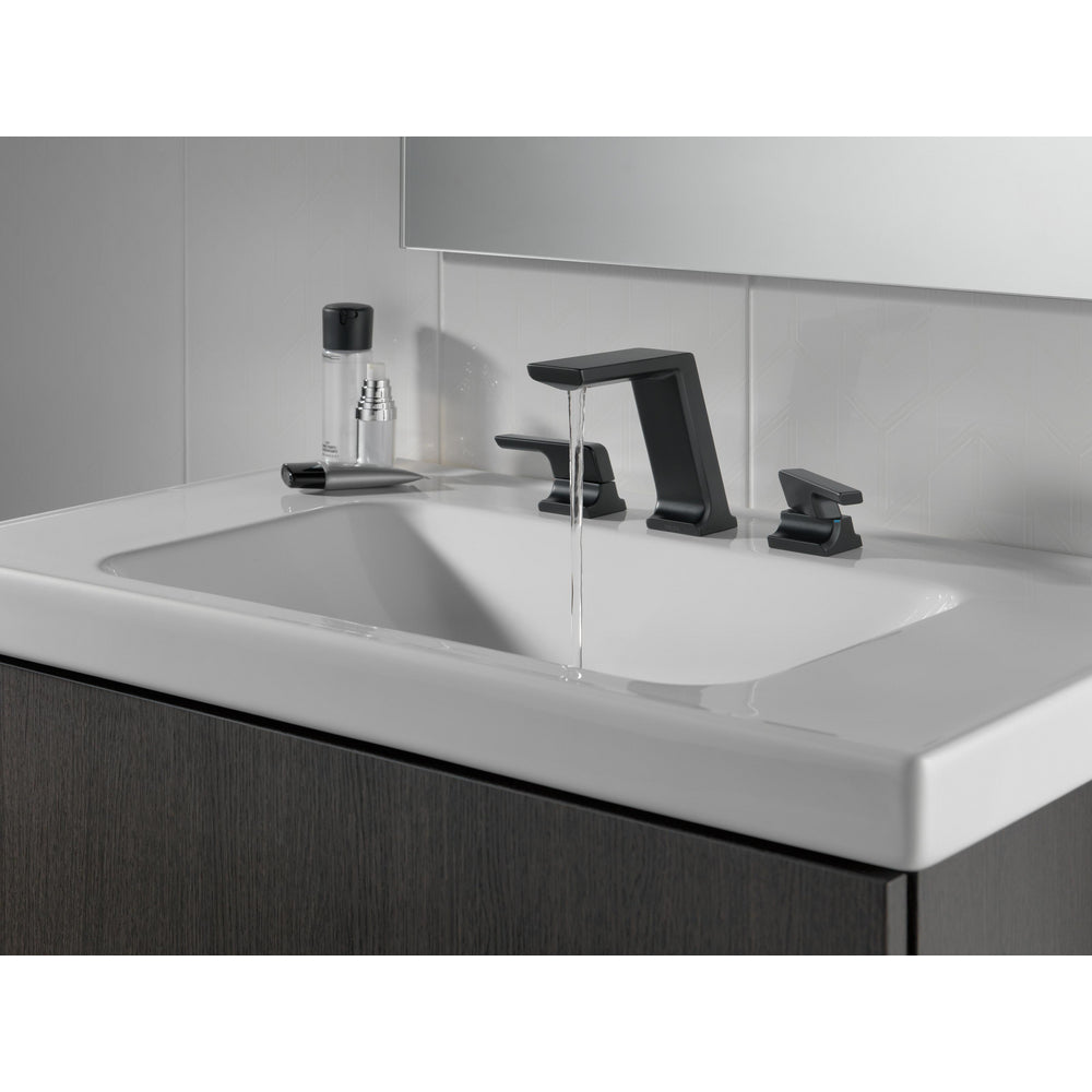Robinet de salle de bain Delta Pivotal à deux poignées et entraxe large - 3599LF