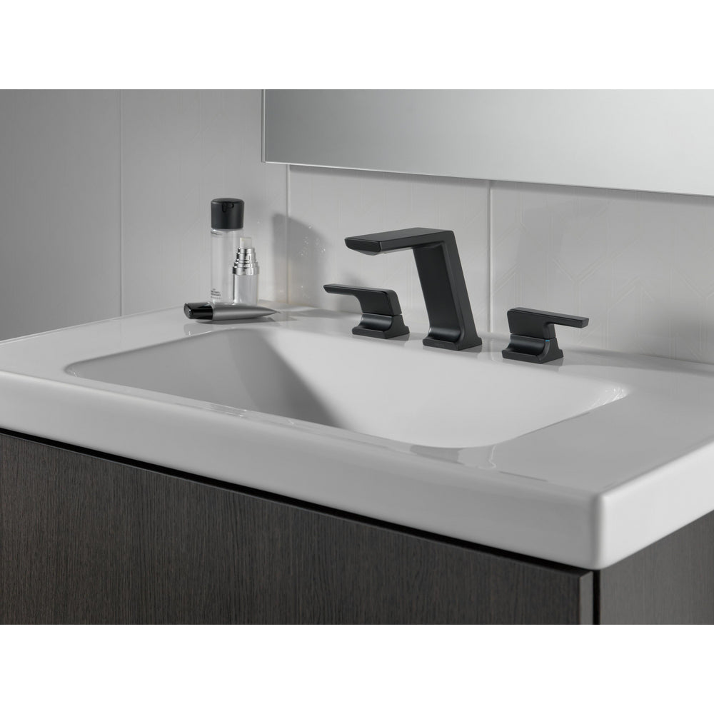 Robinet de salle de bain Delta Pivotal à deux poignées et entraxe large - 3599LF